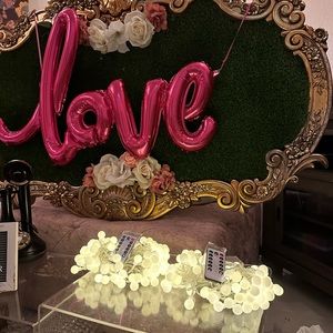 Led globe battery string lights